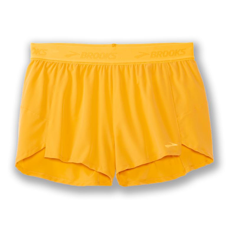 Brooks CHASER 3 Running Shorts Womens Online - Saffron/Orange (PRL932408)